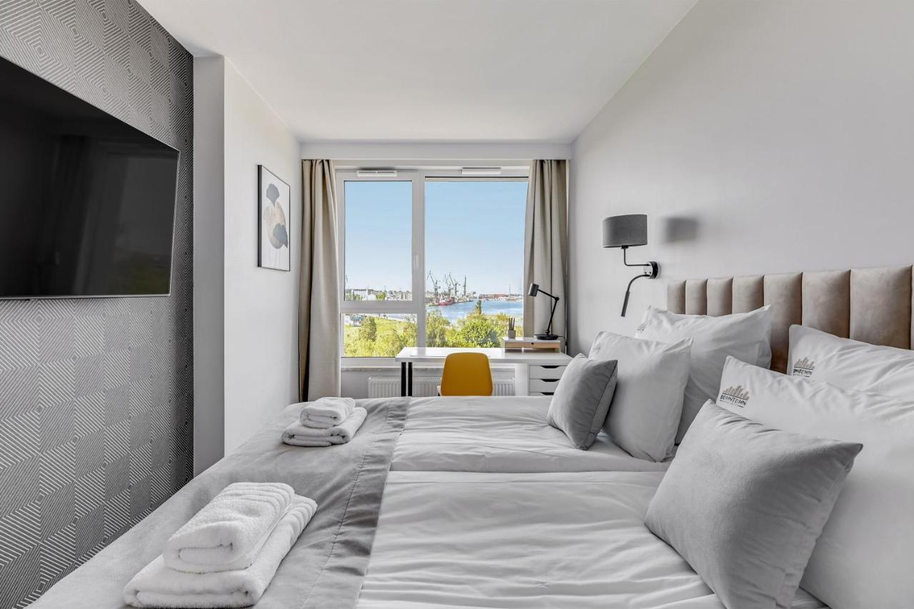Chlebova - Riverside View Terrace, Free Parking, Gym & Kidsplay By Downtown Apartments グダニスク エクステリア 写真