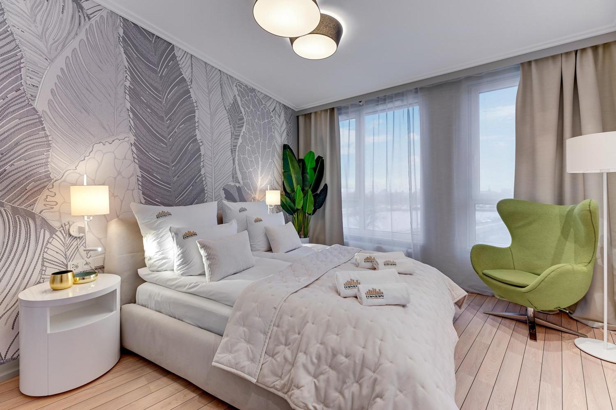 Chlebova - Riverside View Terrace, Free Parking, Gym & Kidsplay By Downtown Apartments グダニスク エクステリア 写真