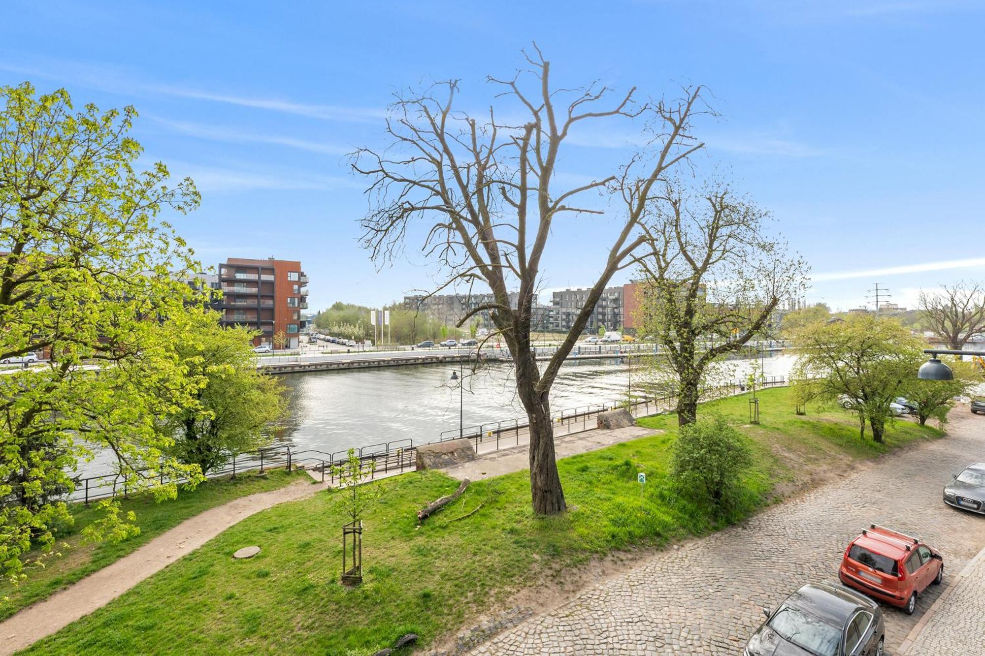 Chlebova - Riverside View Terrace, Free Parking, Gym & Kidsplay By Downtown Apartments グダニスク エクステリア 写真