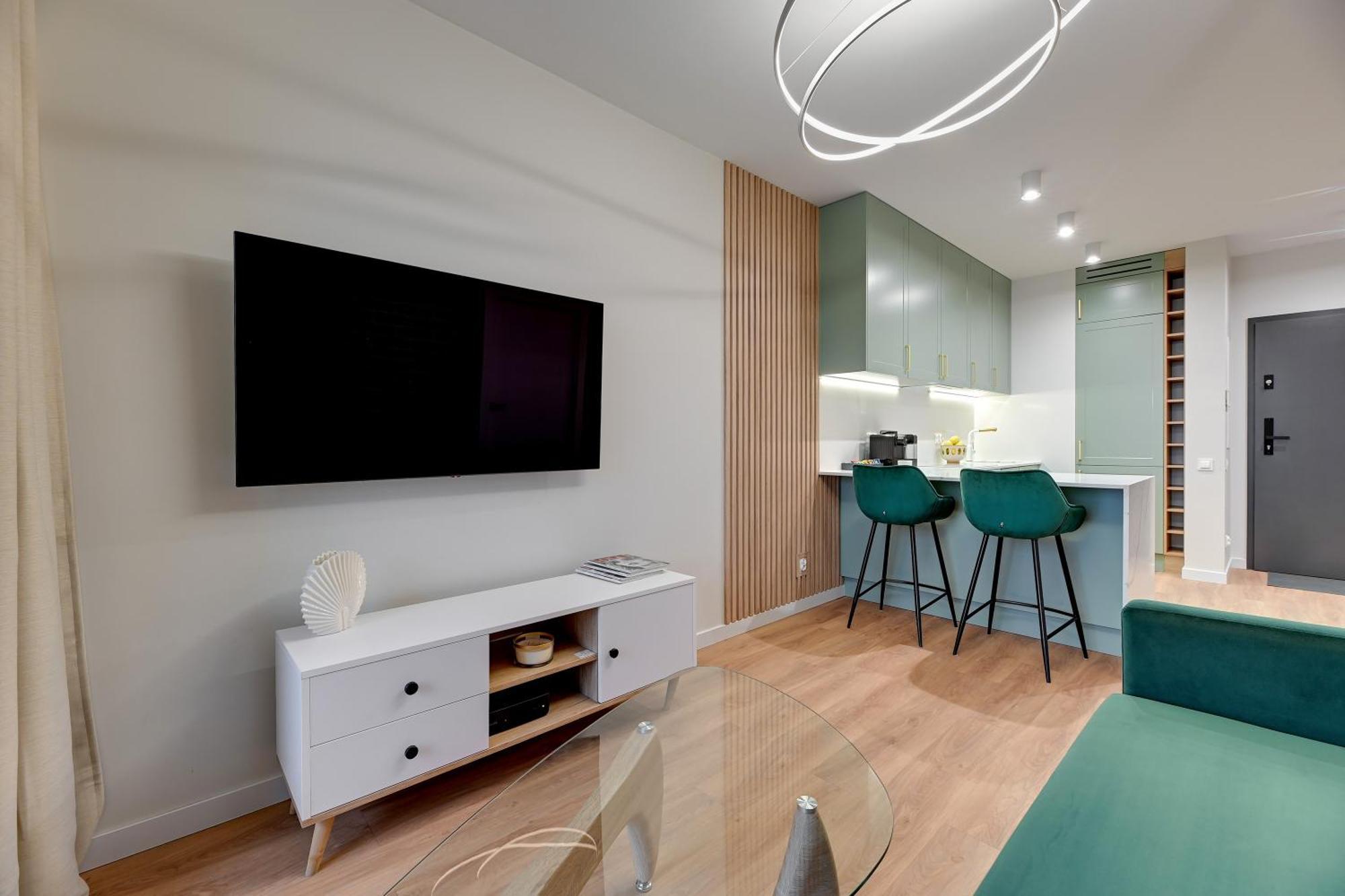 Chlebova - Riverside View Terrace, Free Parking, Gym & Kidsplay By Downtown Apartments グダニスク エクステリア 写真